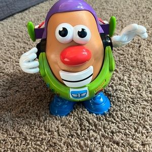 Mr Buzz Lightyear and Jessie potato heads